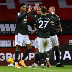 v体育- 曼联3-2绝杀维拉，拉什福德制胜球  